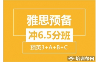 杭州新航道雅思预备冲6.5分8人班（预英3+A+B+C）培训