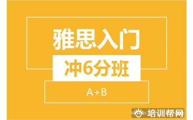 杭州新航道雅思入门冲6分8人班（A+B）培训班