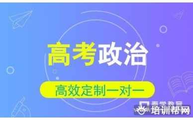 高考政治一对一辅导班