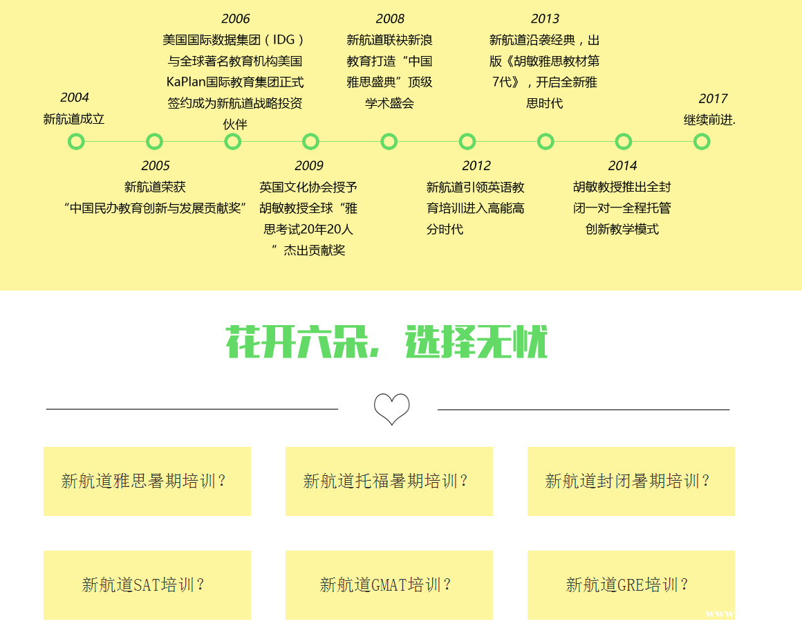 上海新航道学校优势