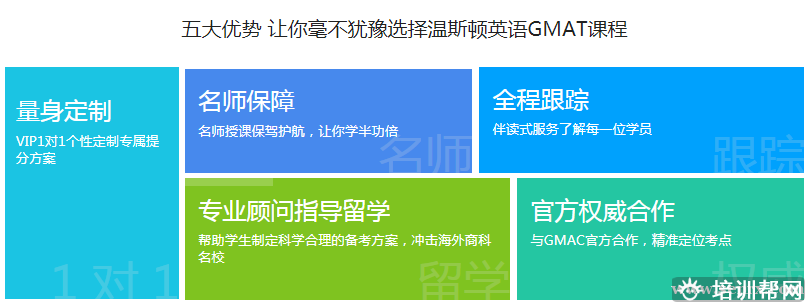 温斯顿 GMAT课程培训