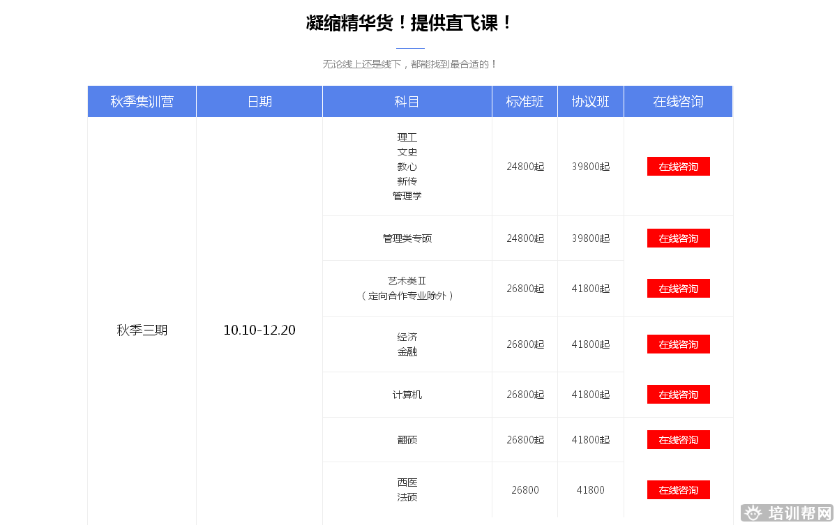 北京跨考教育2019考研秋季培训