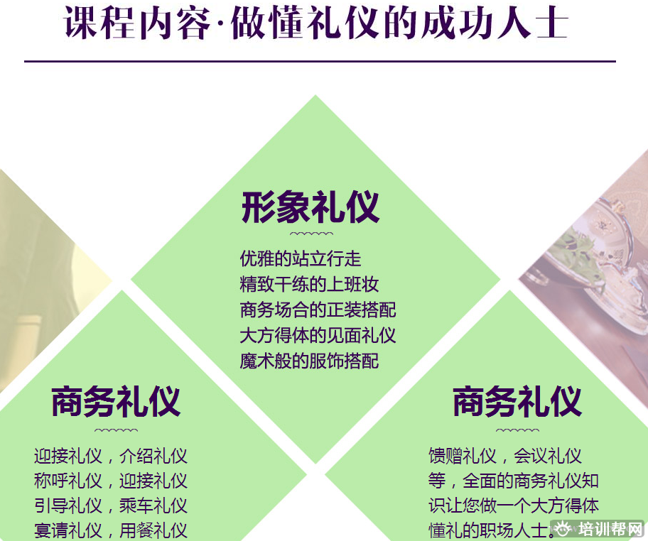 广州新励成形象与礼仪培训班