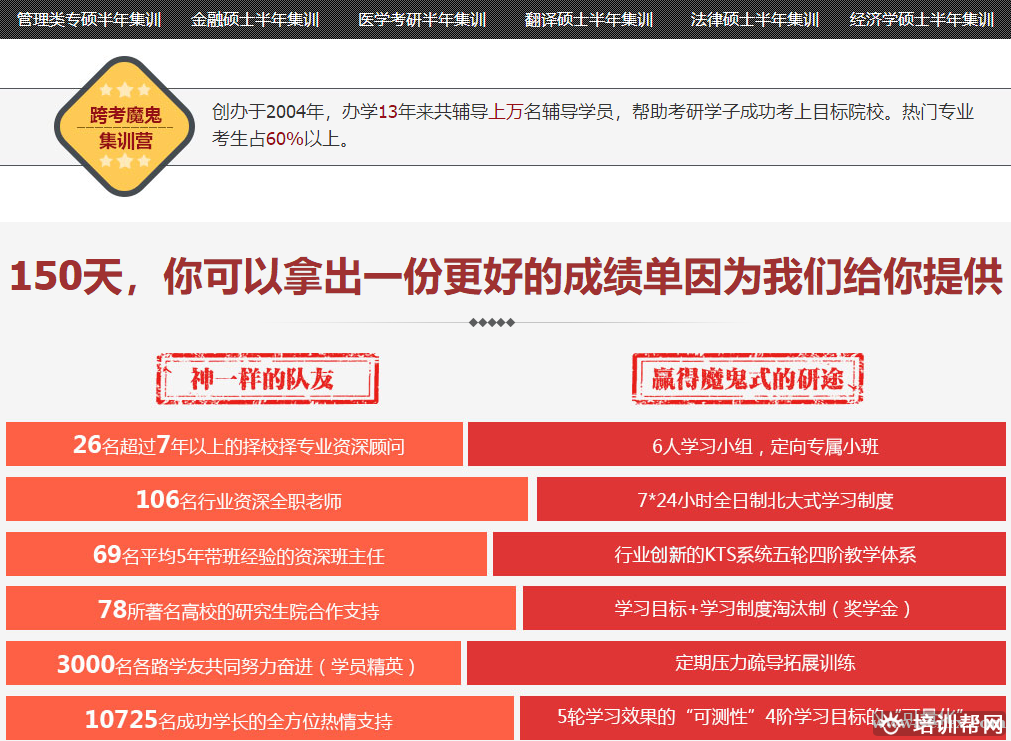 考研集训营报名