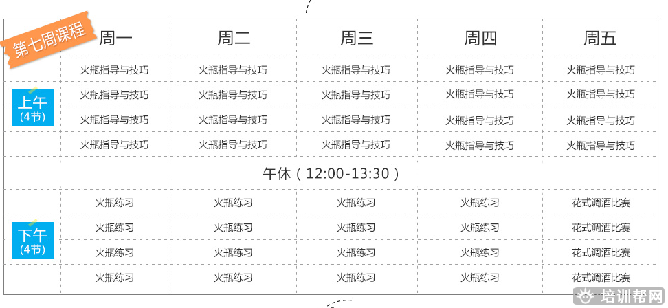 杭州新梦想高级调酒培训班